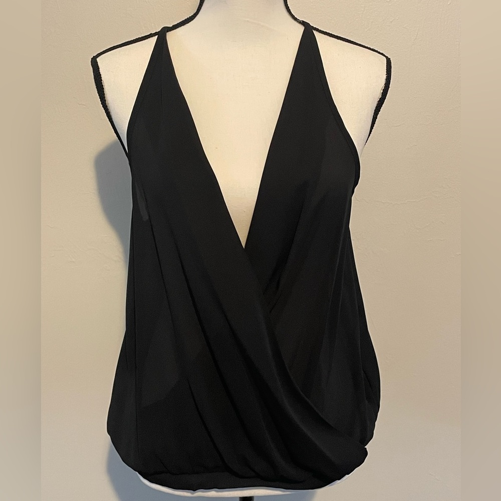 Black Sparkle & Fade Top